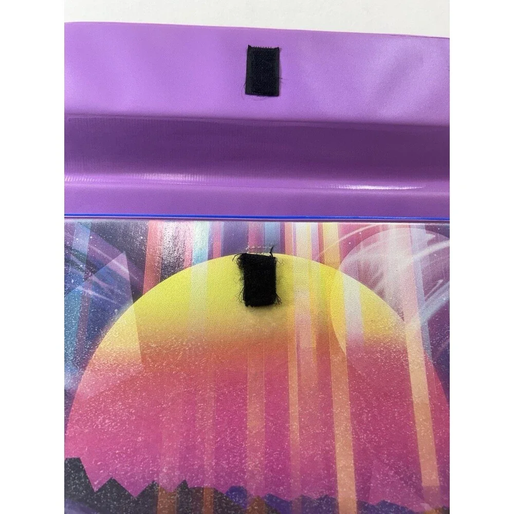Vintage 80's/90's Trapper Keeper Retro Sunset 3 Ring Binder School Classroom
